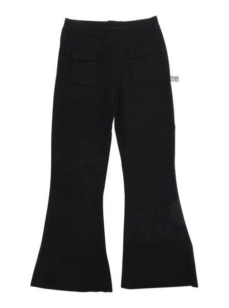 Pantaloni N°21 Kids negri din lana