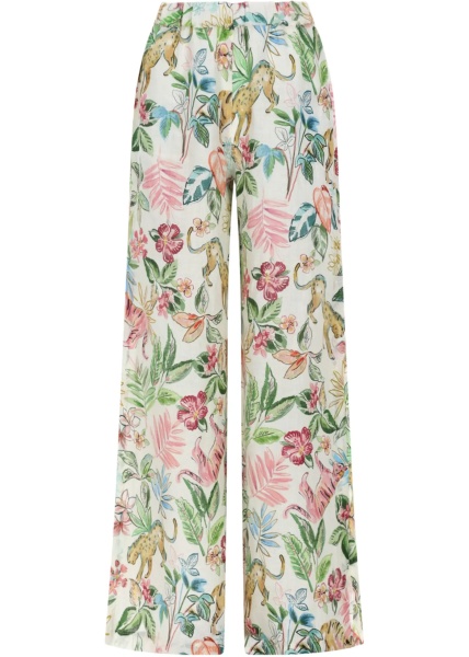 Pantaloni Pantalone In Lino