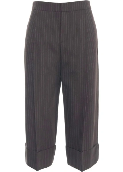 Pantaloni Pinstripe culotte