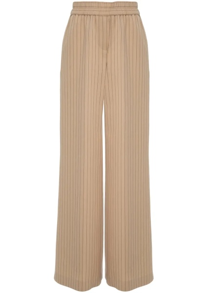 Pantaloni Pinstripe palazzo pants
