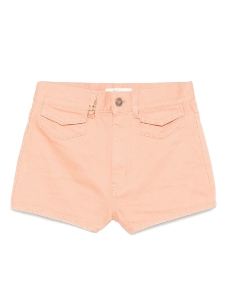 Pantaloni scurti Chloe portocalii