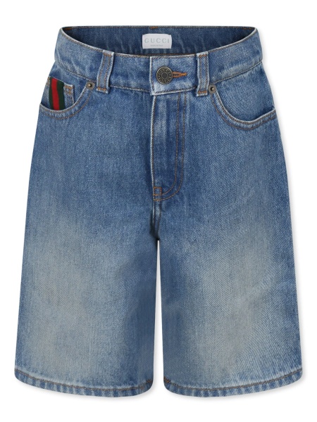 Pantaloni scurti Gucci albastri