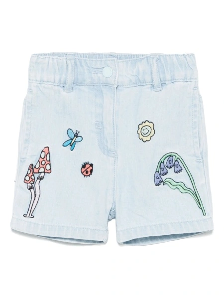 Pantaloni scurti Stella McCartney albastri
