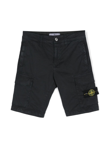 Pantaloni scurti Stone Island albastri