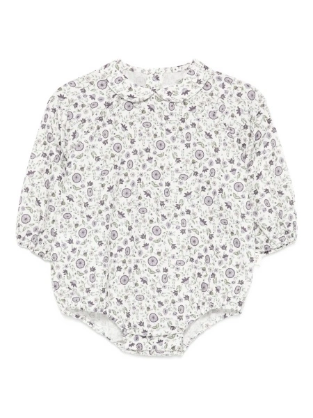 Pantaloni scurti TEDDY & MINOU albi