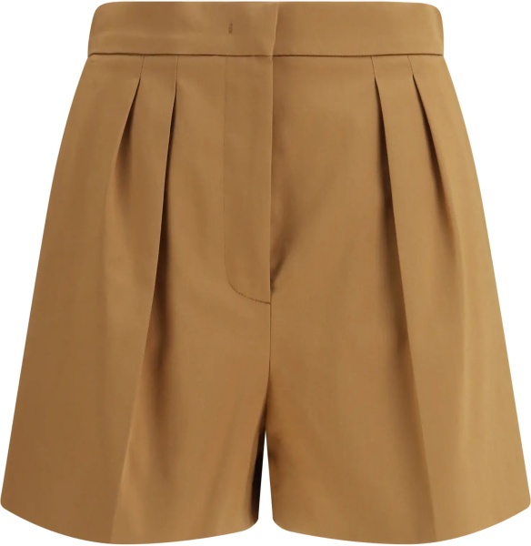 Pantaloni Stretch cotton satin Shorts