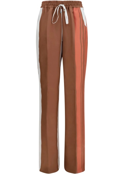 Pantaloni Striped silk Pants