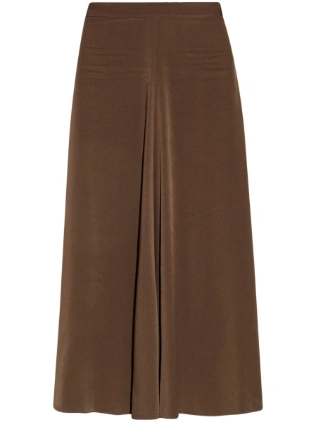 Pantaloni talie inalta Isabel Marant maro