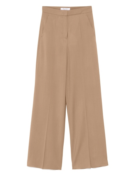 Pantaloni talie inalta Max Mara maro
