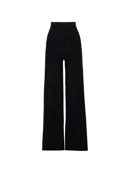 Pantaloni talie inalta RICK OWENS LILIES negri