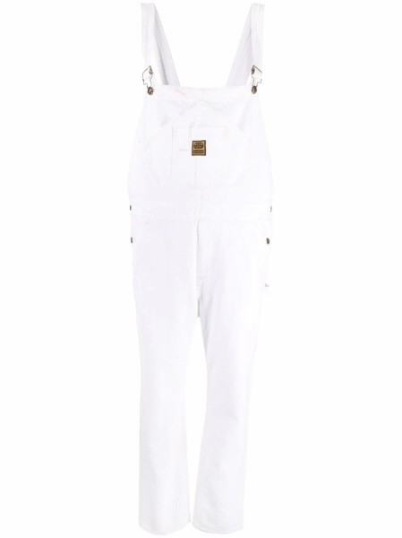 Pantaloni talie inalta WASHINGTON DEE CEE albi