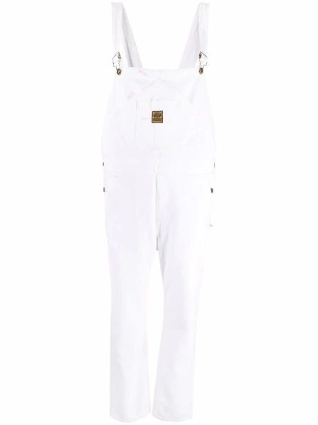Pantaloni talie inalta WASHINGTON DEE CEE albi