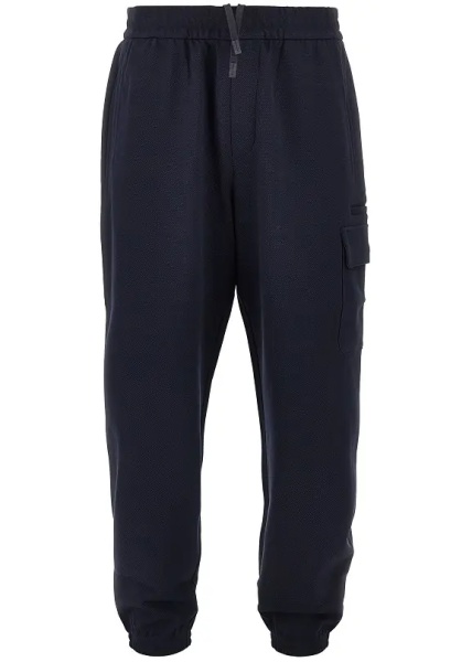 Pantaloni Travel Essential piquet jersey cargo pants