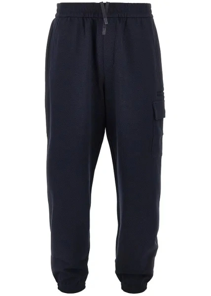 Pantaloni Travel Essential piquet jersey cargo pants