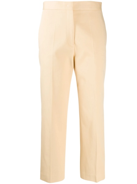 Pantaloni trei sferturi Jil Sander neutri din bumbac