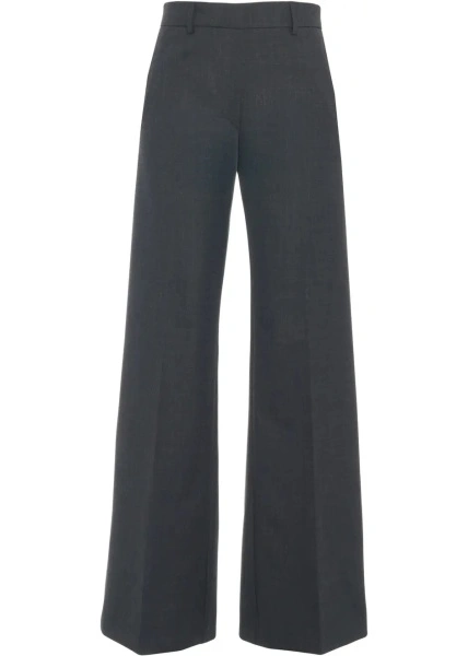Pantaloni Wide-leg trousers in wool blend