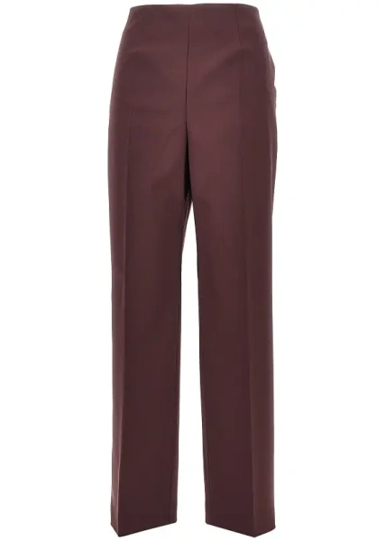 Pantaloni Wool-blend tailored cigarette pants