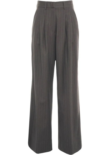 Pantaloni Wool pinstriped trousers 'Frankie'