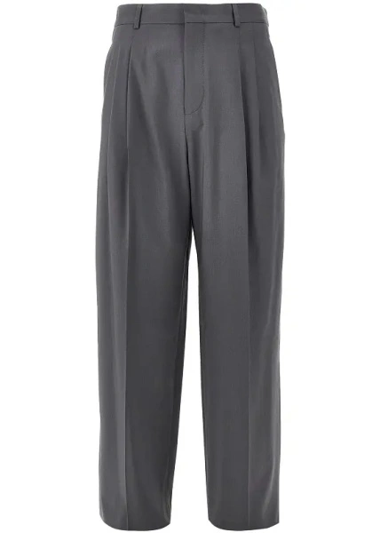 Pantaloni Wool pleated pants