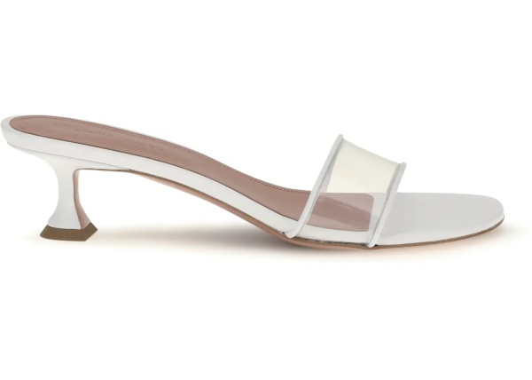 Pantofi Andreea Glass Mule Sandals
