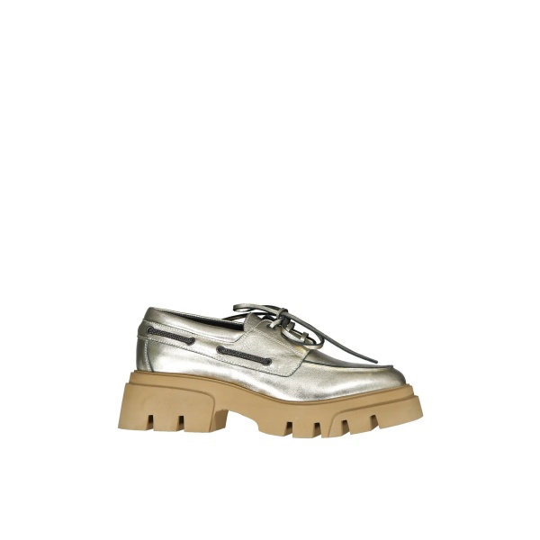 Pantofi Brunello Cucinelli Leather Loafers