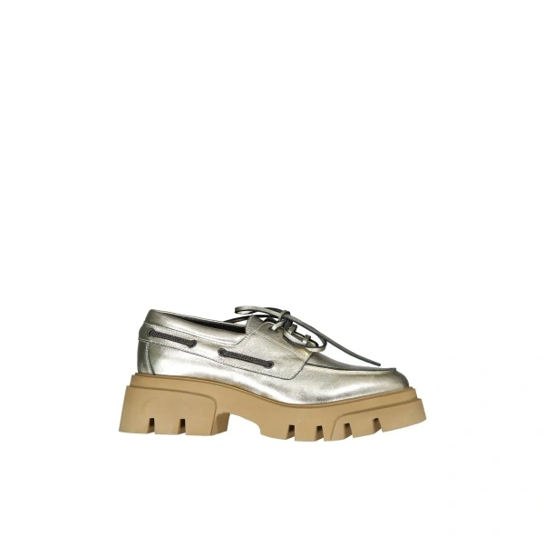 Pantofi Brunello Cucinelli Leather Loafers