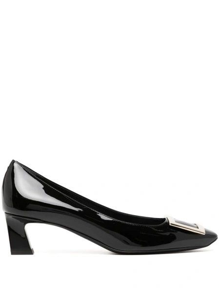 Pantofi cu toc Roger Vivier negri din piele
