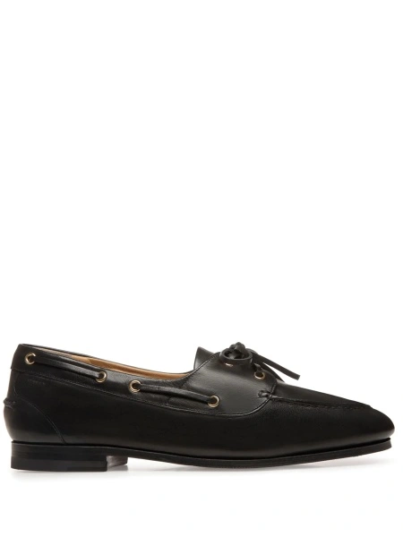 Pantofi Derby Bally negri din piele