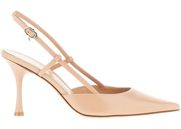 Pantofi Leather 'Ascent' slingback pumps