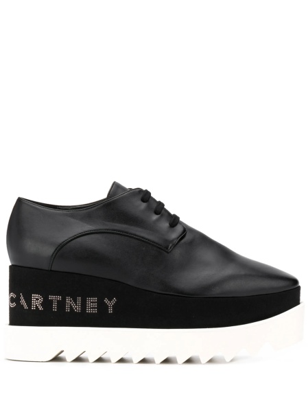 Pantofi Oxford Stella McCartney elyse negri din piele eco