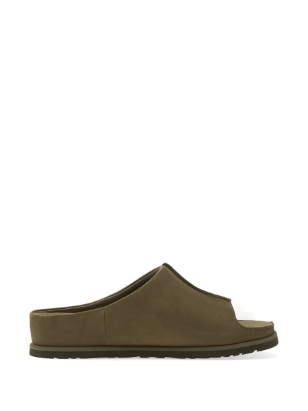 Pantofi slip-on UGG verzi din piele intoarsa