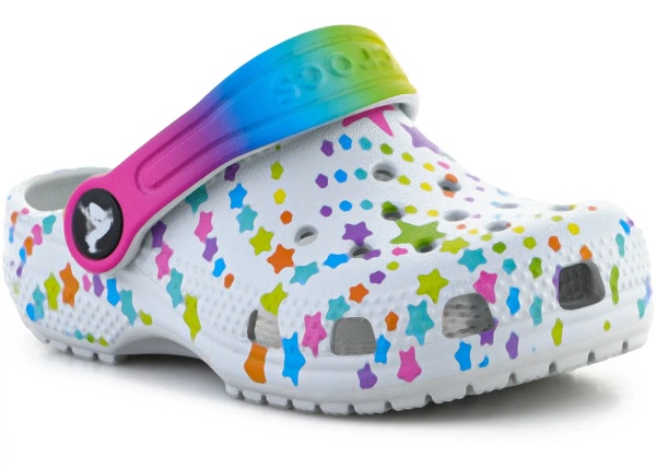 Papuci KIDS slippers CROCS CLASSIC DISCO DANCE PARTY CLOG T SHIMMER/MULTI