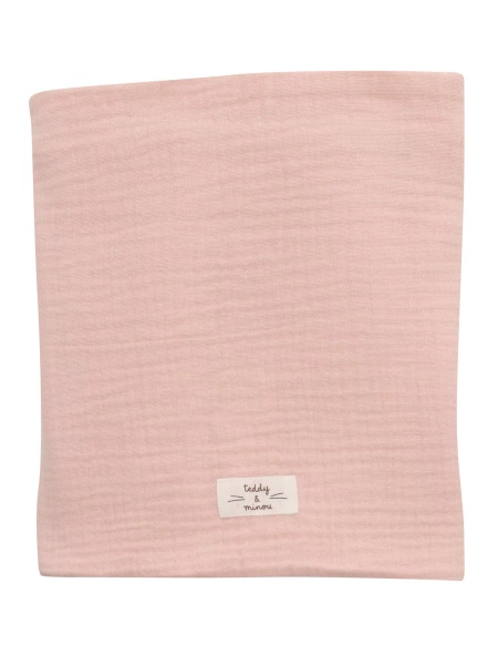 Pink crib blanket