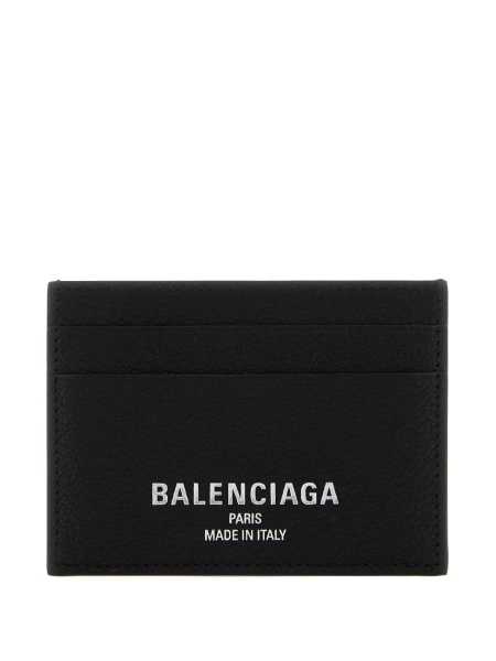 Portofel Balenciaga negru din piele