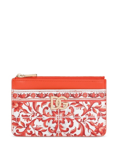 Portofel Dolce & Gabbana rosu din piele