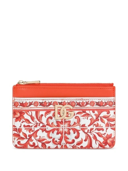 Portofel Dolce & Gabbana rosu din piele