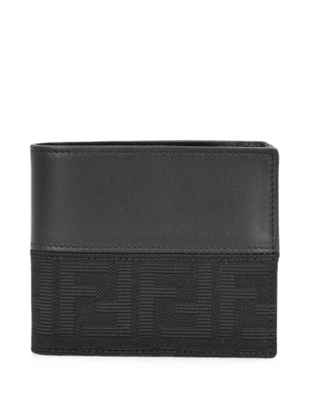 Portofel Fendi negru din piele
