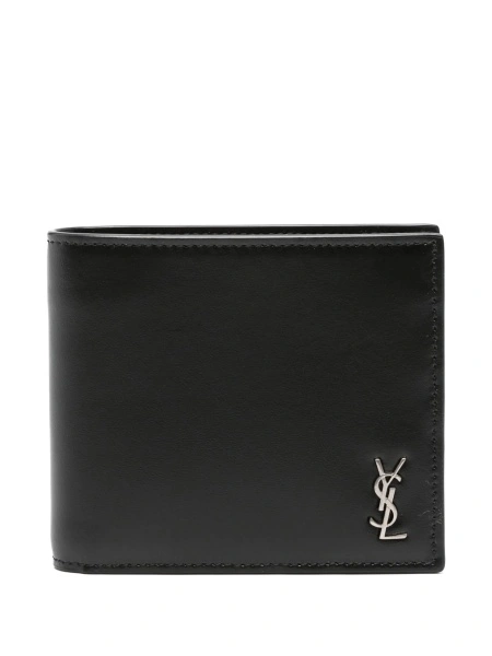 Portofel Saint Laurent negru din piele