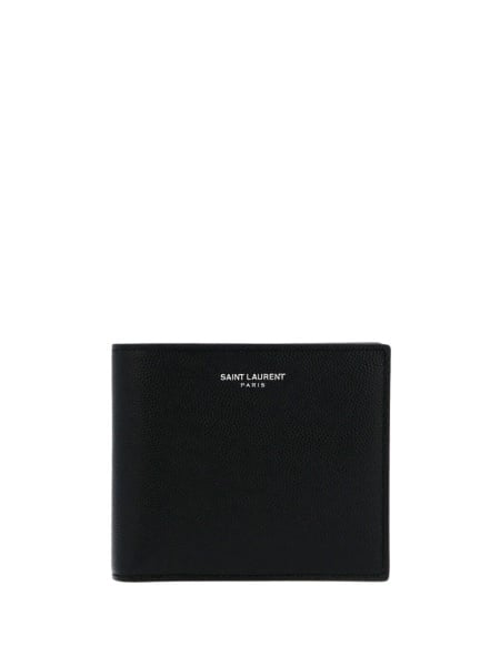 Portofel Saint Laurent negru din piele
