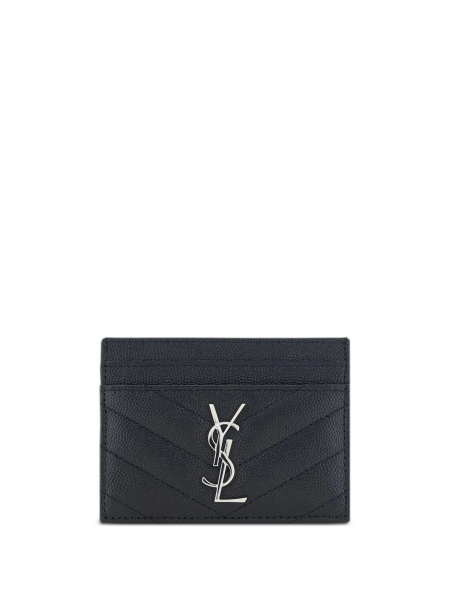 Portofel Saint Laurent negru din piele