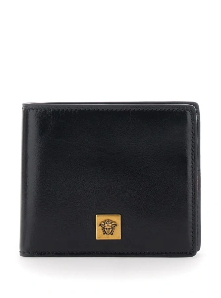 Portofel Versace negru din piele