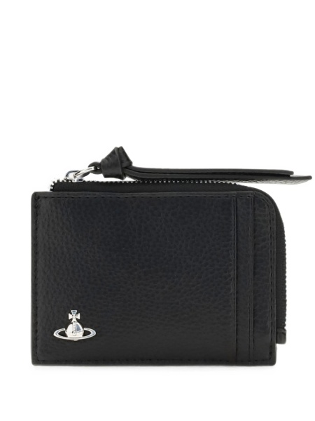 Portofel Vivienne Westwood negru din piele