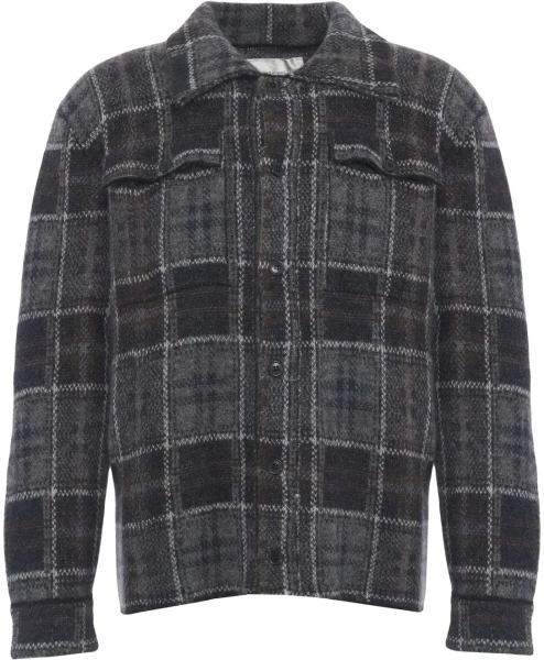 Pulover casual Roberto Collina negru din alpaca