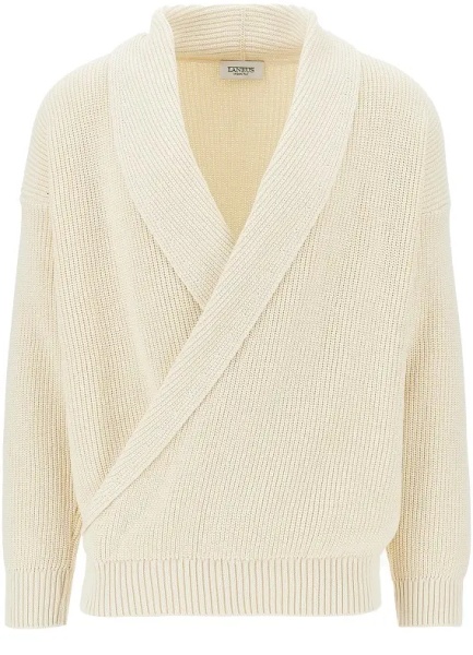 Pulover Cotton knitted cardigan