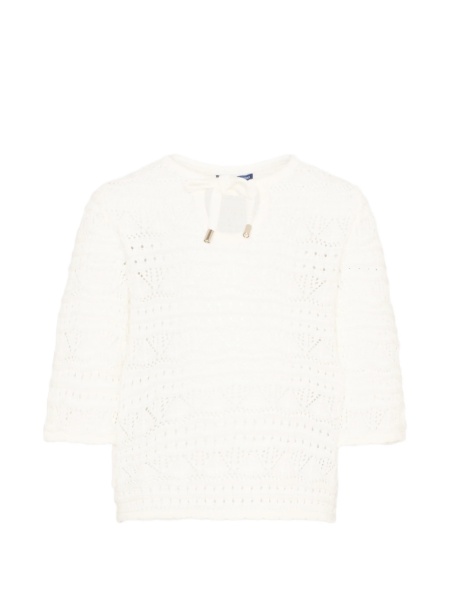 Pulover Ermanno Scervino Kids neutru din bumbac
