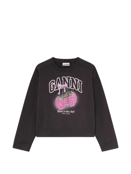 Pulover Ganni negru