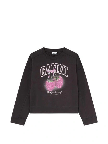 Pulover Ganni negru