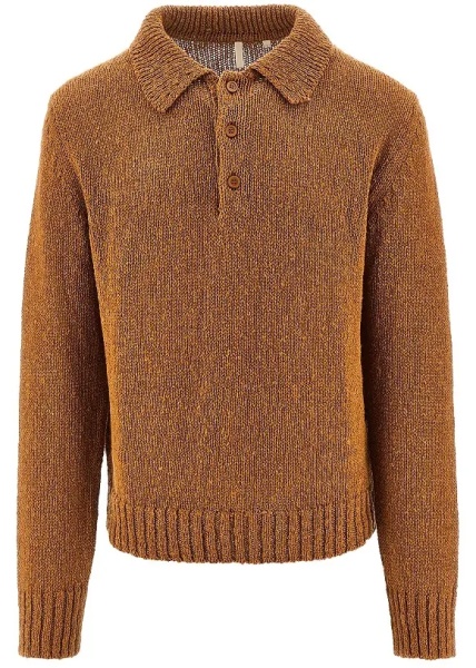 Pulover Knitted polo shirt