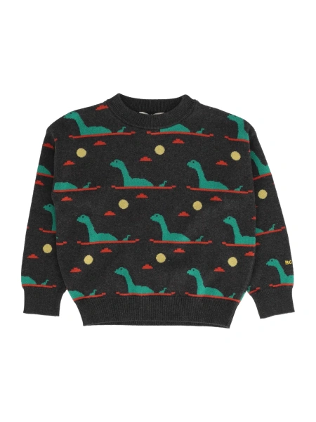 Pulover Lake Monster all over jacquard jumper