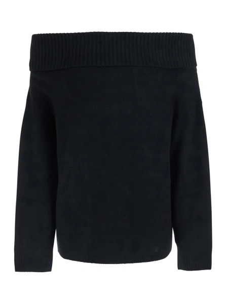 Pulover LOULOU DE SAISON negru din casmir